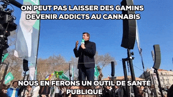 Yannick Jadot Cannabis GIF by 2022 l'écologie