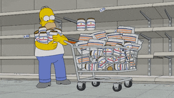 The Simpsons Christmas GIF by AniDom