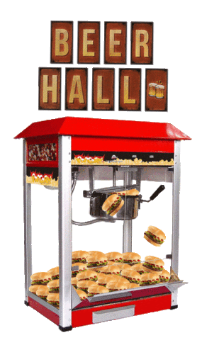 BeerHalll Sticker