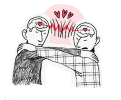 I Love You Hearts Sticker