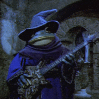 Rocking Heavy Metal GIF