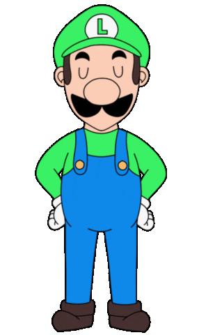 Super Mario Bros Game Sticker by studioemery