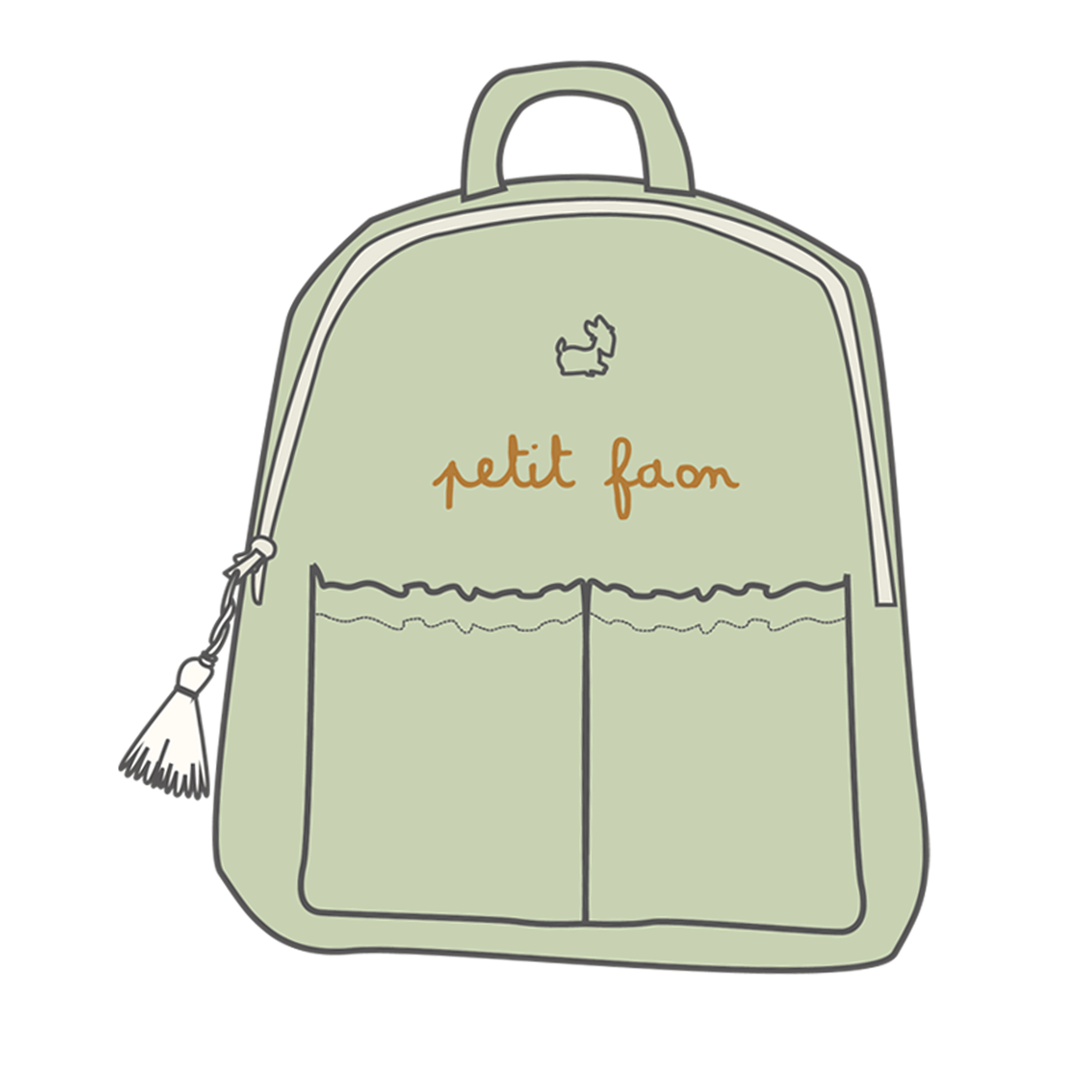 Back To School Bag Sticker by My Baby Factory for iOS & Android GIPHY