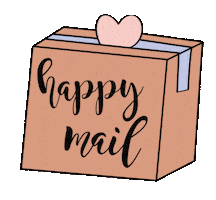 Post Office Heart Sticker