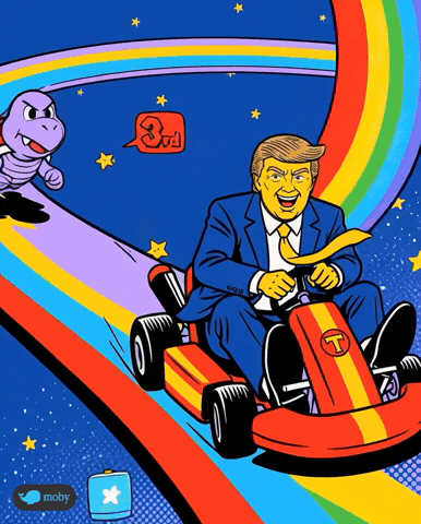 Fun Trump GIF by Moby