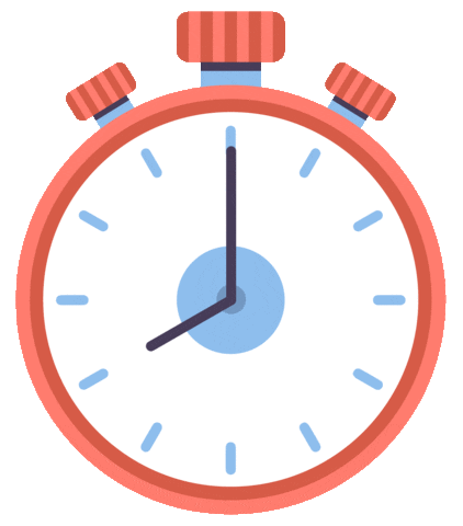 Clock Sticker by KeepMoving