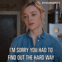 Clare GIF by YoungerTV - Find & Share on GIPHY
