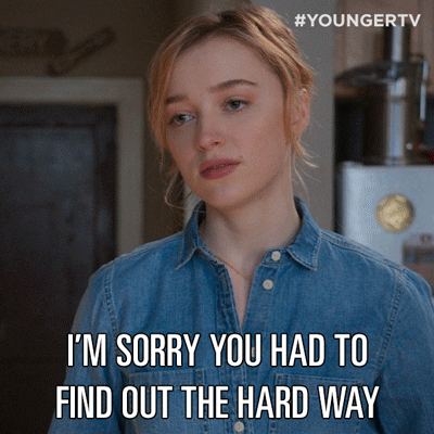 Clare GIF by YoungerTV