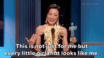 Michelle Yeoh Representation GIF by SAG Awards