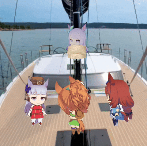 Golden Wind Dancing GIF