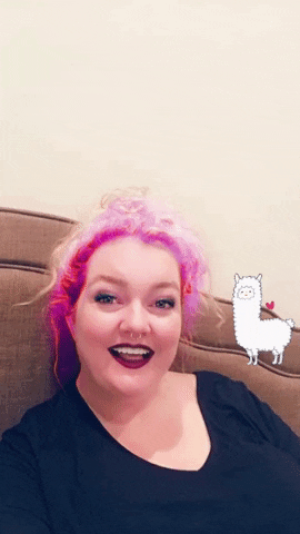 Pink Hair Alpaca GIF by Colleen Hoover