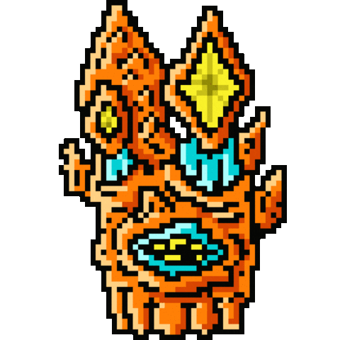 Kaiju Cast Sticker by Cop A Squat Toys