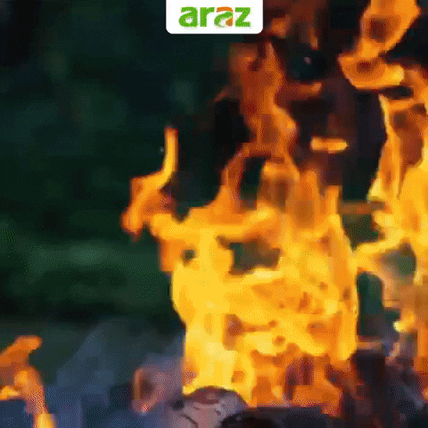Dance Fire GIF by Araz Supermarket