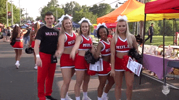 Cheer Smile GIF by University of Central Missouri