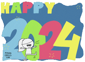 Happy New Year GIF by Minka Comics