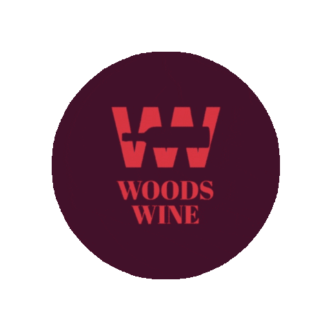 WOODS WINE Sticker