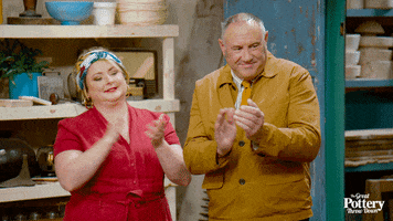 Well Done Applause GIF by The Great Pottery Throw Down