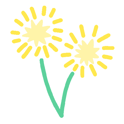 Summer Flower Sticker by AvalonLewis
