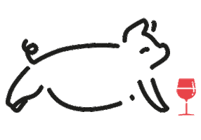 Wine Tasting Drinking Sticker by Wine Pigs