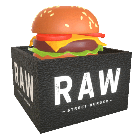 rawstreetburgeronline Sticker