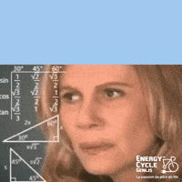 Math Lady Meme Confused Thinking Faezaria GIF