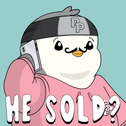 Pump It Crypto GIF by Pudgy Penguins