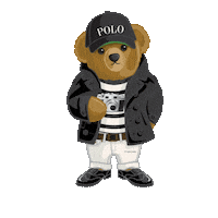 polo bear sticker