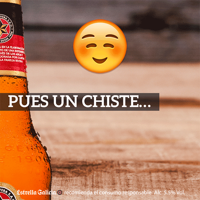 laugh beer GIF by Estrella Galicia