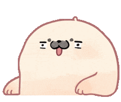 Seal Omg Sticker by Damu