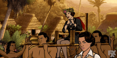 show off danger island GIF by Archer