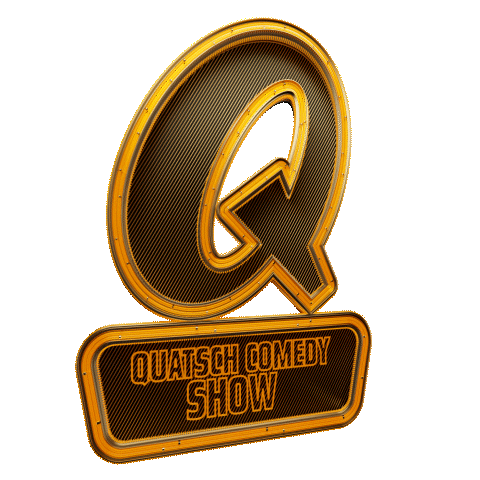 Stand Up Logo Sticker by Quatsch Comedy Club