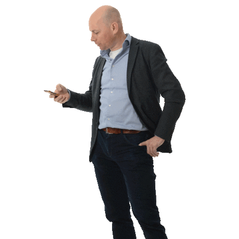 Makelaar Working Sticker by Kuenen Makelaardij