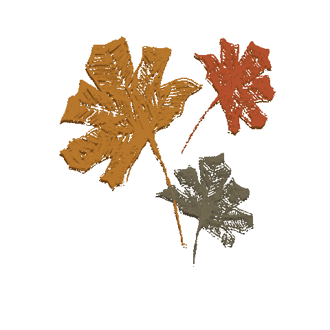 Autumn Leaves Sticker