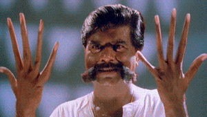 indian long fingers GIF