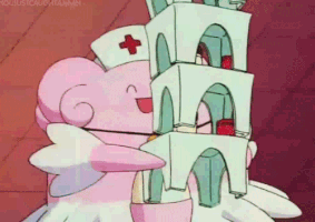 Pink Running GIF