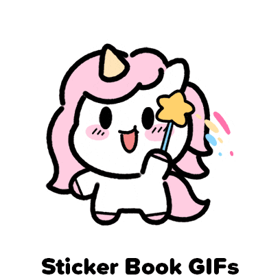 Rainbow Magic Sticker By Sticker Book Ios GIF