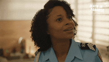 What Are You Talking About Uh Huh GIF by Death In Paradise