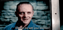 Anthony Hopkins Enthrall Me With Your Acumen GIF