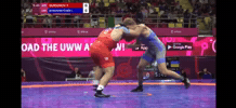 Gold Medal Wrestling GIF