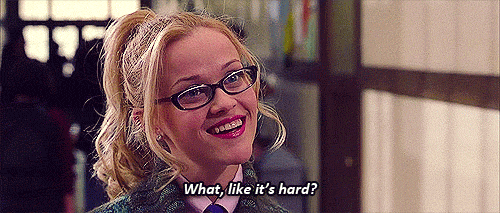 What, Like It'S Hard? Reese Witherspoon GIF - Find & Share on GIPHY