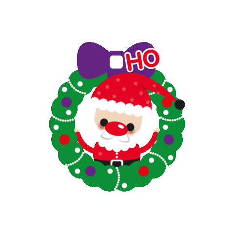 Santa Sticker by strawberrystyle
