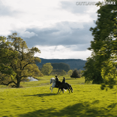 Galloping Season 7 GIF by Outlander