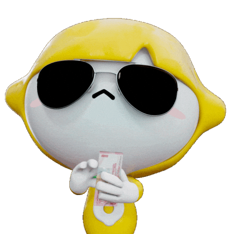 Mascot Lemon Sticker