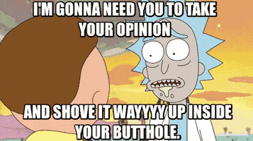 rick and morty review GIF