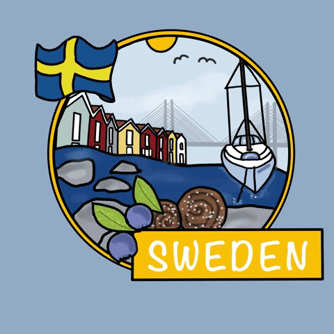 Travel Sweden GIF by Reiseausschnitte