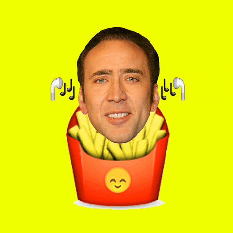 Happy Nicolas Cage GIF by Anne Horel