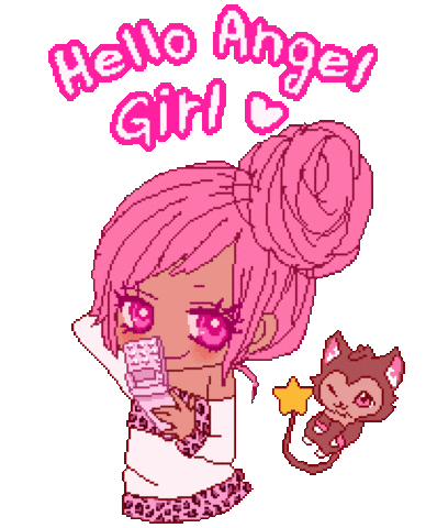 Anime Girl Love Sticker by helloangelgirl