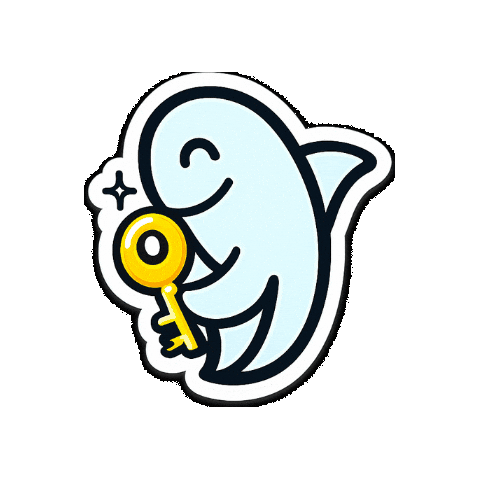 Humble Shark Sticker