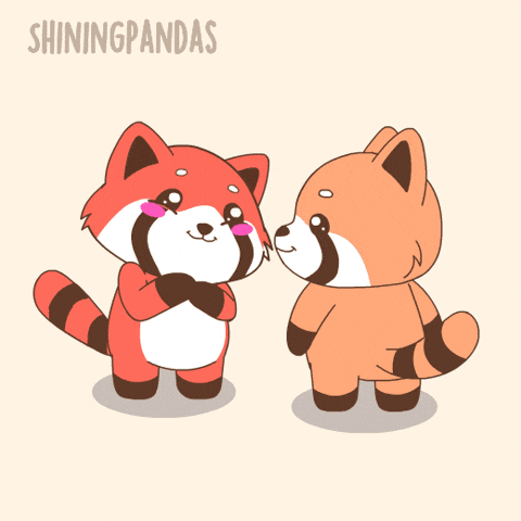 Blushing In Love GIF