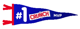 Number 1 Flag Sticker by CRUNCH